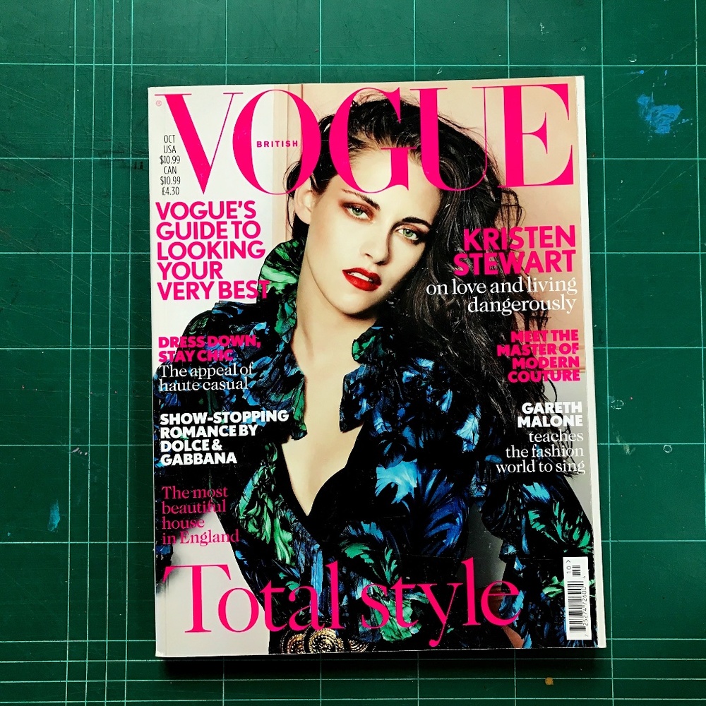 Vogue UK British Oct2012 magazine